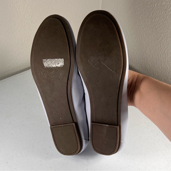 Vionic Whisper Womens Perforated Leather Ballet Flats Blue Haze Shoe Size 10 - Picture 9 of 10